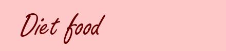 Diet food